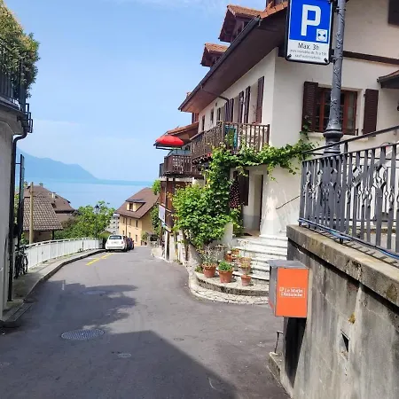 Apartmán With A View Of Geneva Veytaux
